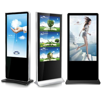 55寸立式网络广告机液晶广告机楼宇广告机落地式广告机厂家单机WIFI 3G 4G可选